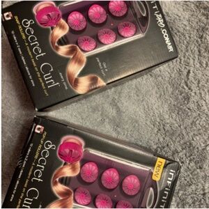 Conair Infinity Pro Secret Curl heat-set pop up curlers